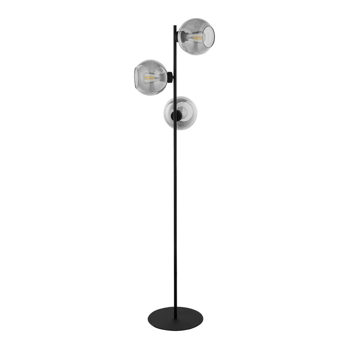 Lampadaire scandinave CUBUS Graphite pour salon, chambre et bureau – Éclairage moderne et minimaliste (Liquidation)