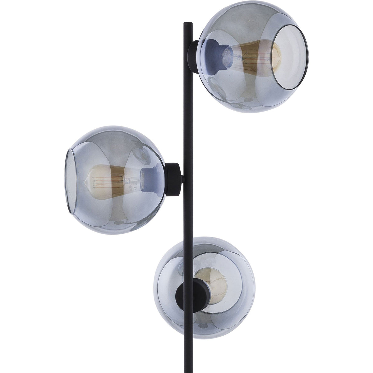 Lampadaire scandinave CUBUS Graphite pour salon, chambre et bureau – Éclairage moderne et minimaliste (Liquidation)