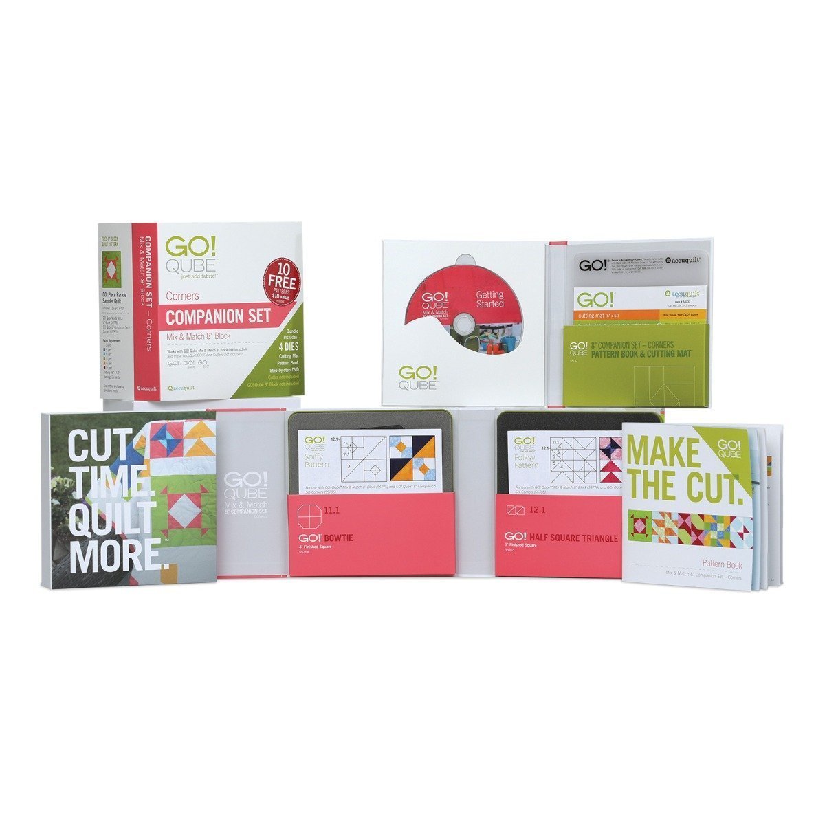 Ensemble de compagnons d'angles GO! Qube 8"