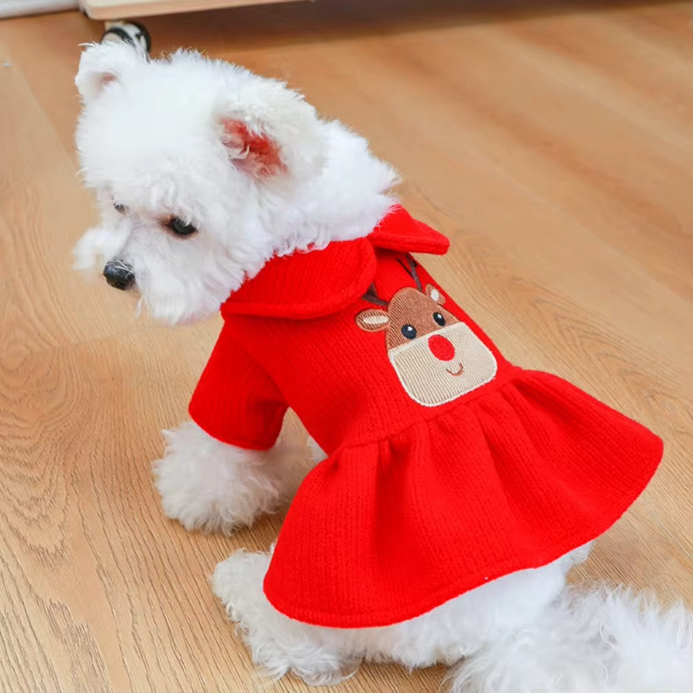 Robe de Noël Carol pour chiens – Robe festive pour chiens