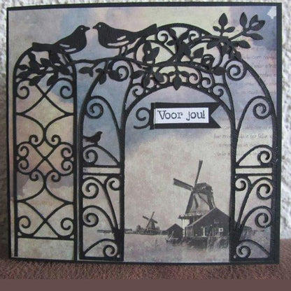 Marianne Design: Matrices de découpe Craftables - Silhouette d'oiseaux