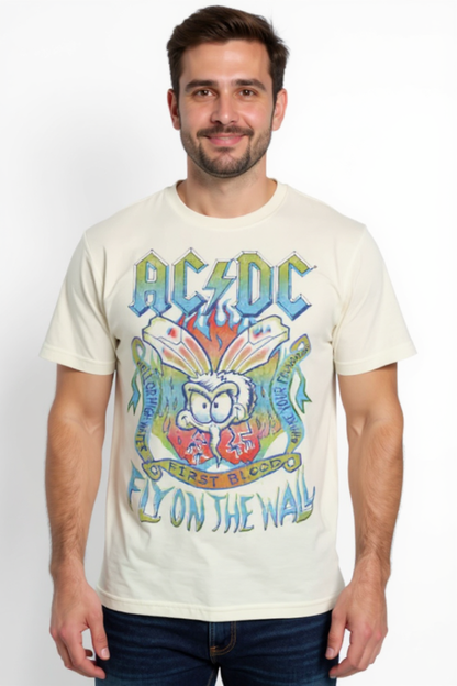 AC/DC Fly On The Wall Logo T-shirt