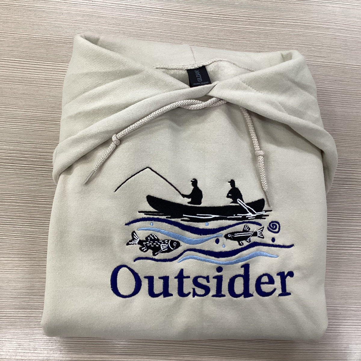 Sweat à capuche de camping « Sand Outsider »