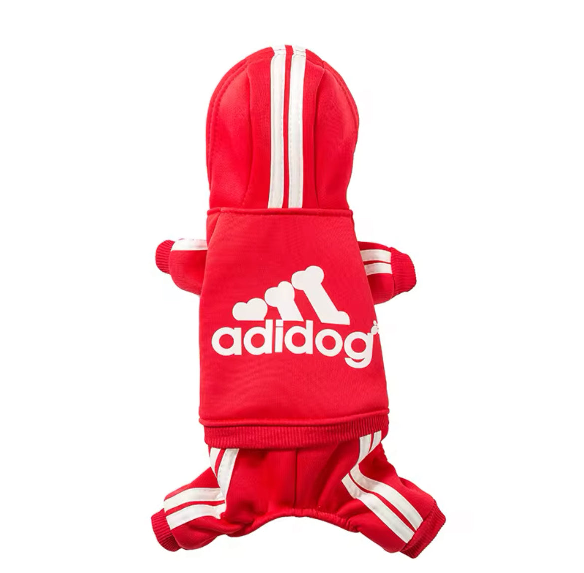 Adidog Grenouillère à Capuche pour Chien | Sweat à Capuche Complet pour Chien