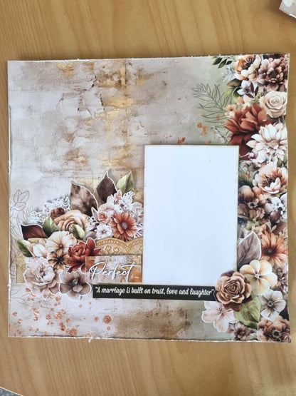3Quarter Designs Wedded Bliss Lot de Papiers et de Découpes 30x30 cm