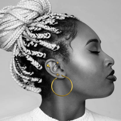 Coffret de 2 paires de boucles d'oreilles SIENNA