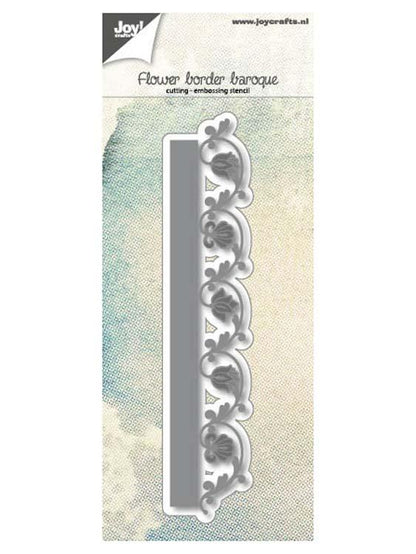 Joy! Crafts Die - Border Flowers Baroque