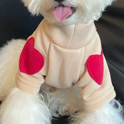 Dog Sweater | Heart Dog Sweater