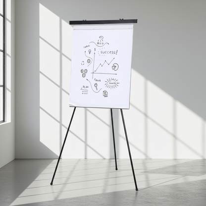 Aluminium Flip Chart Presentation Easel