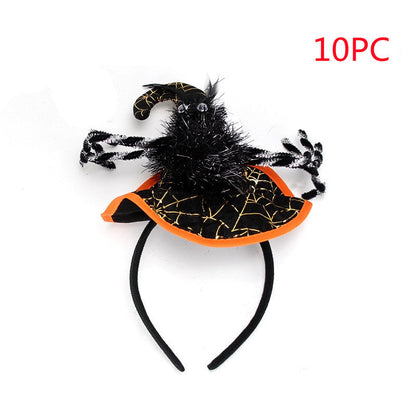 Spooky Halloween Hair Accessories – Festive Headband Costume Prop for Adults & Children