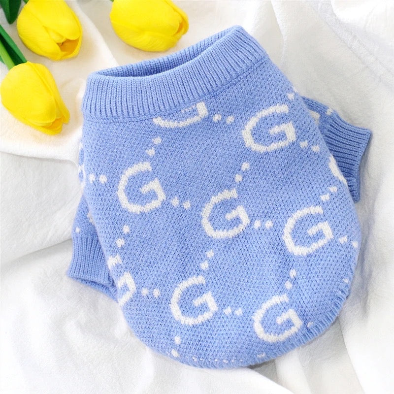 GiGi Sweater – Vêtements d'extérieur en maille de luxe pour chiens
