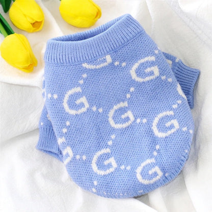 GiGi Sweater – Vêtements d'extérieur en maille de luxe pour chiens