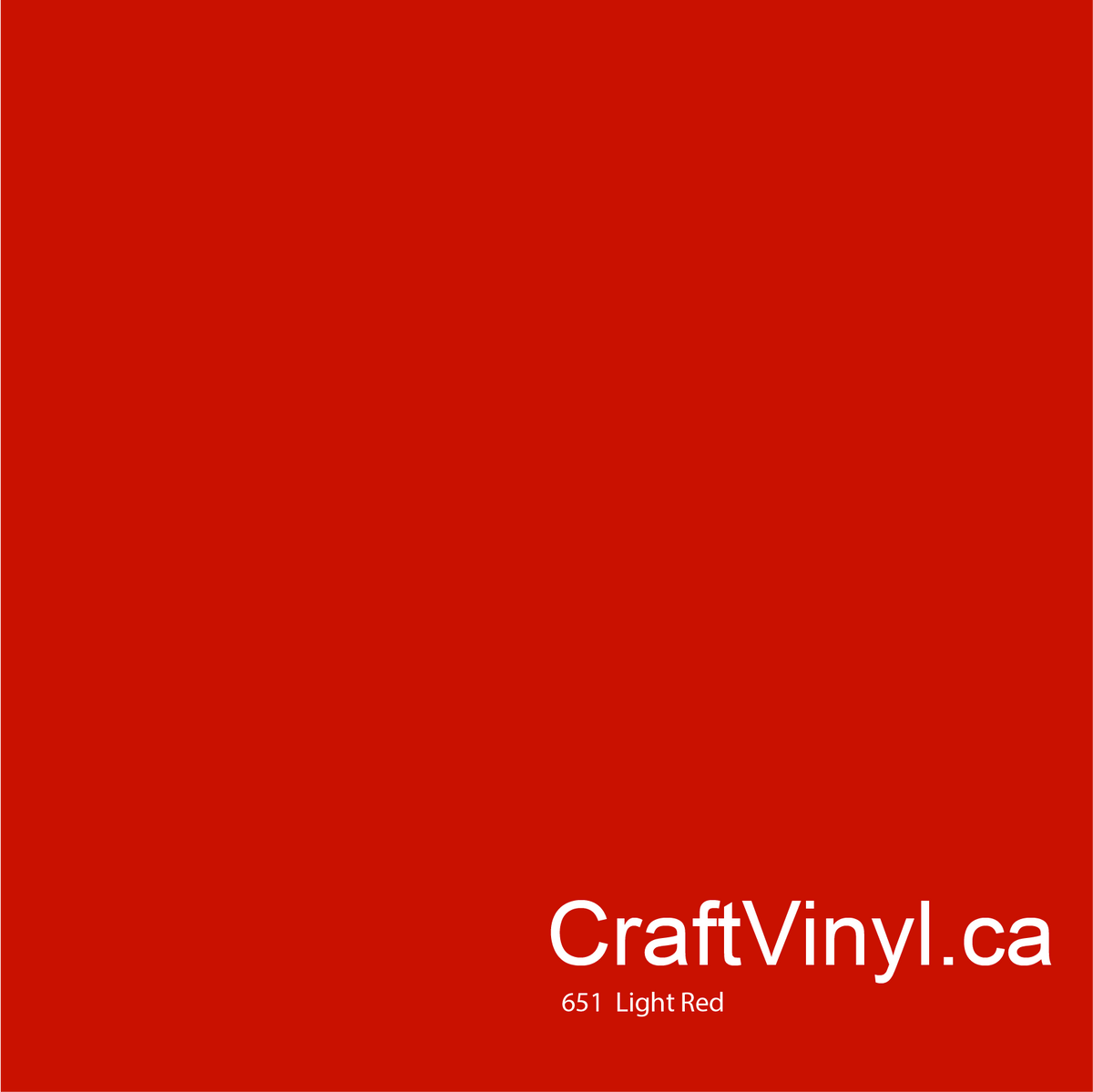 Oracal 651 Glossy Light Red #032sheets and rolls