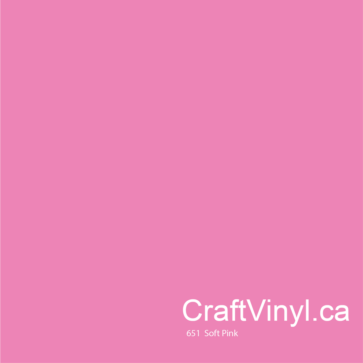 Oracal 651 Glossy Soft Pink Vinyl #045 sheets and rolls
