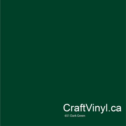Vinyle Oracal 651 Brillant Vert Foncé #060