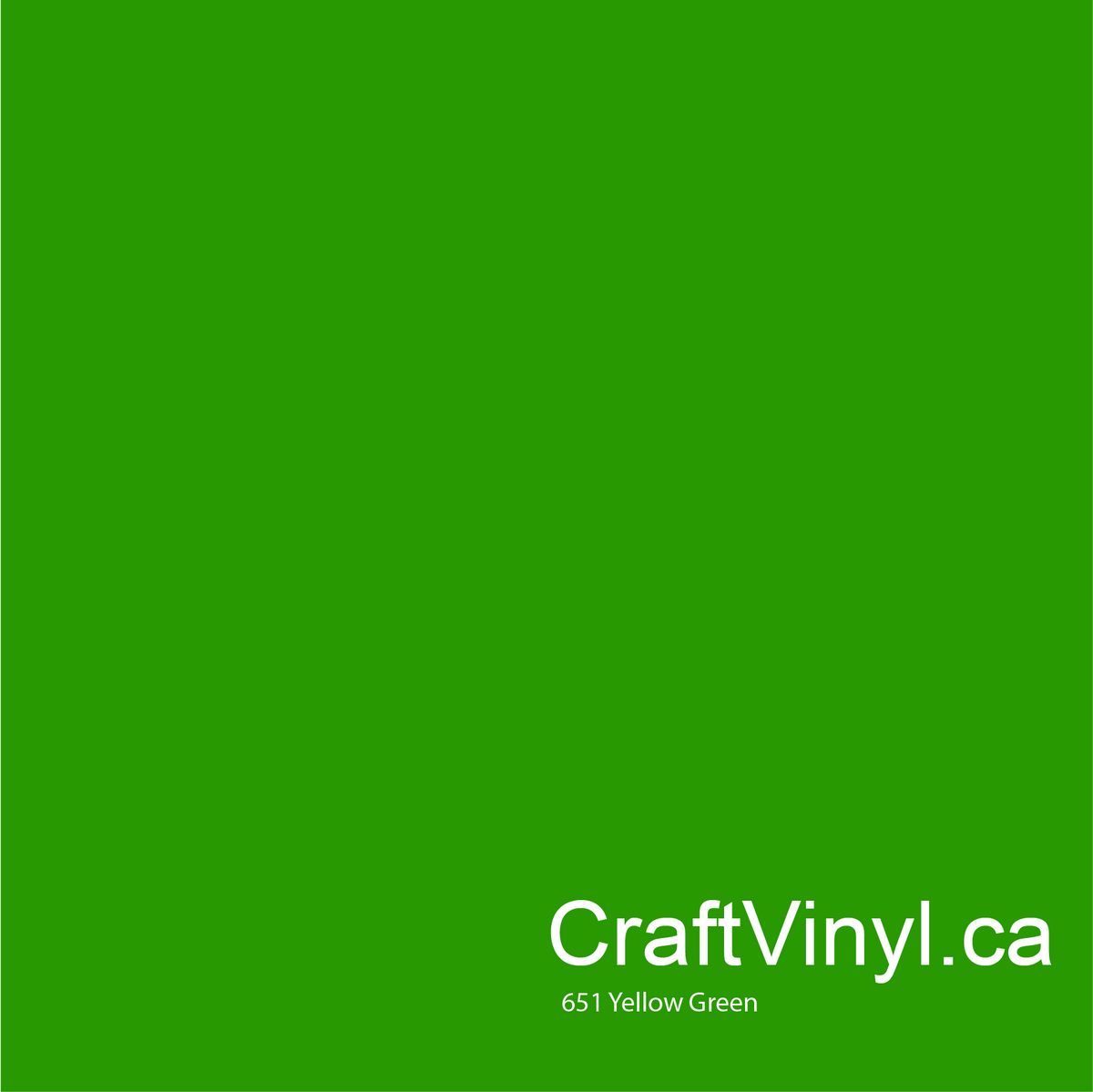 Vinyle Oracal 651 brillant jaune-vert #064