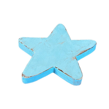 Wooden Flat Star Decoration