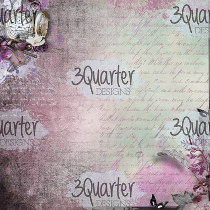 3Quarter Designs - Améthyste Enchantée - Bloc de papier 6 x 6