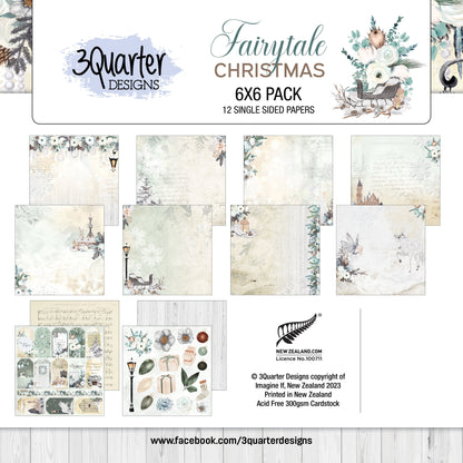 Pack de Noël féerique 6x6