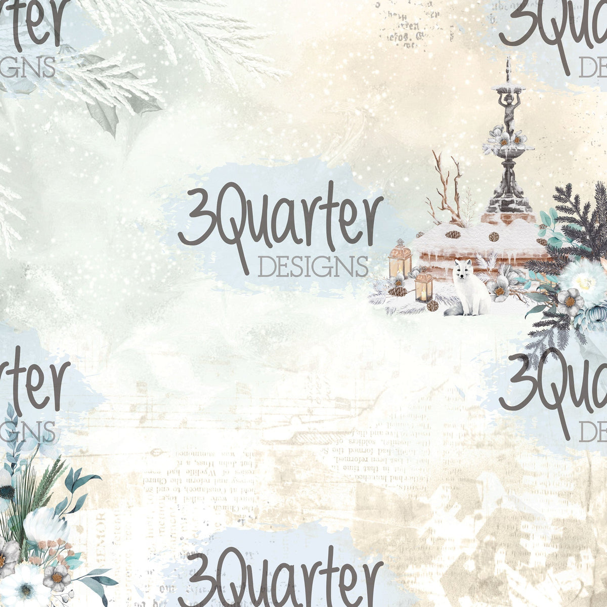 Pack de Noël féerique 6x6