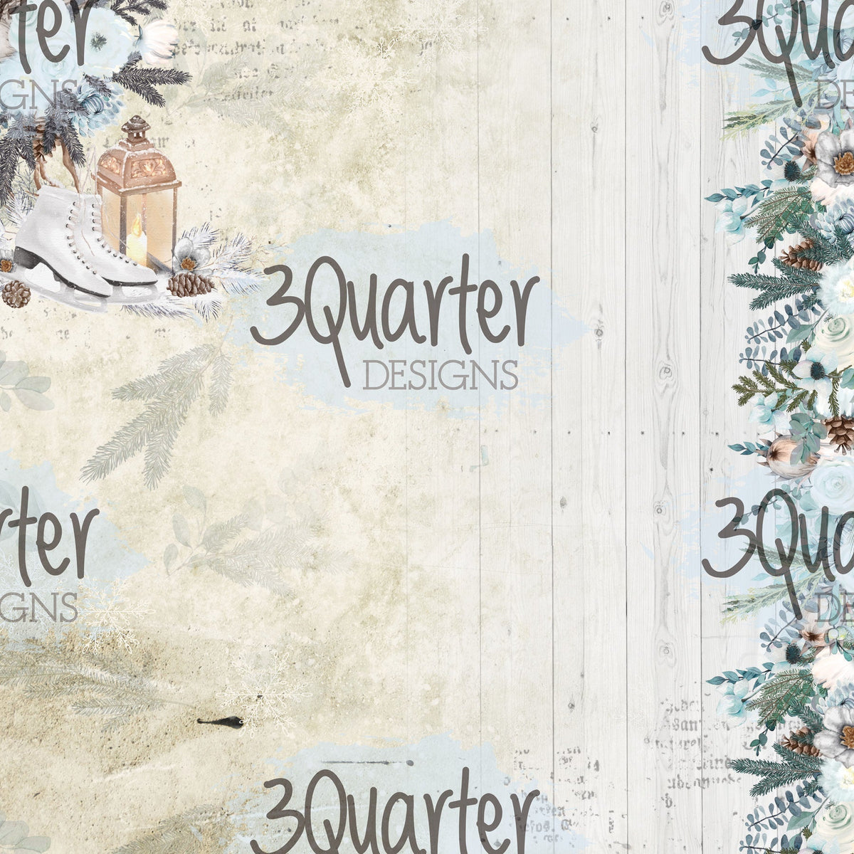Pack de Noël féerique 6x6