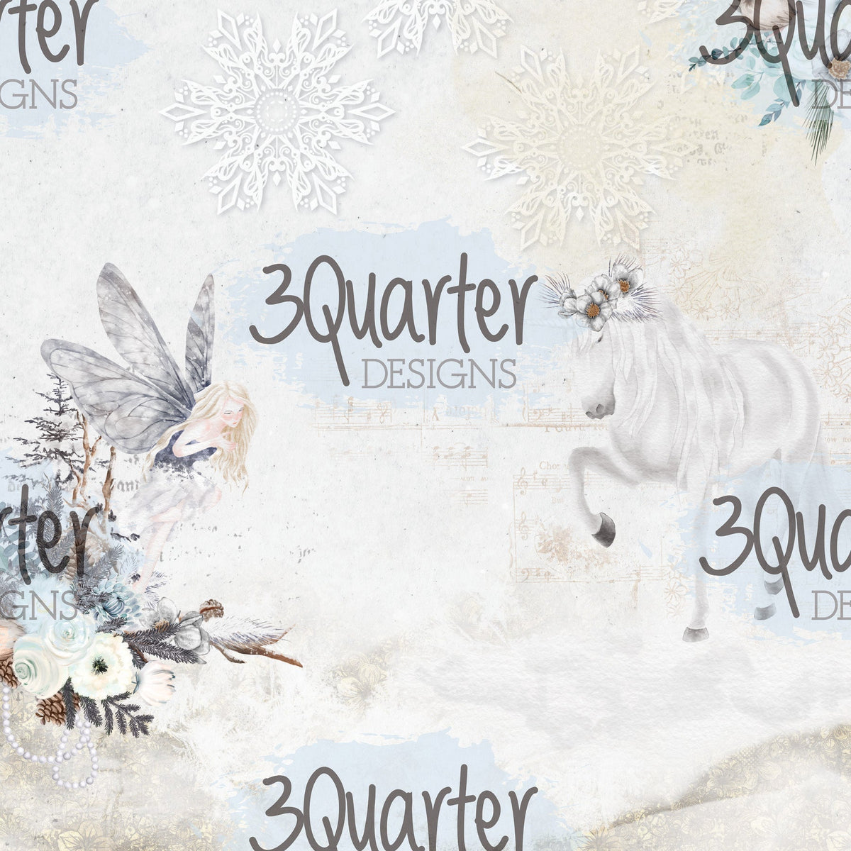 Pack de Noël féerique 6x6