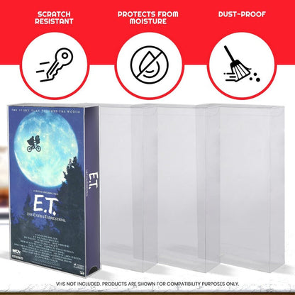 VHS - Protection en PET EVORETRO - Paquet de 25