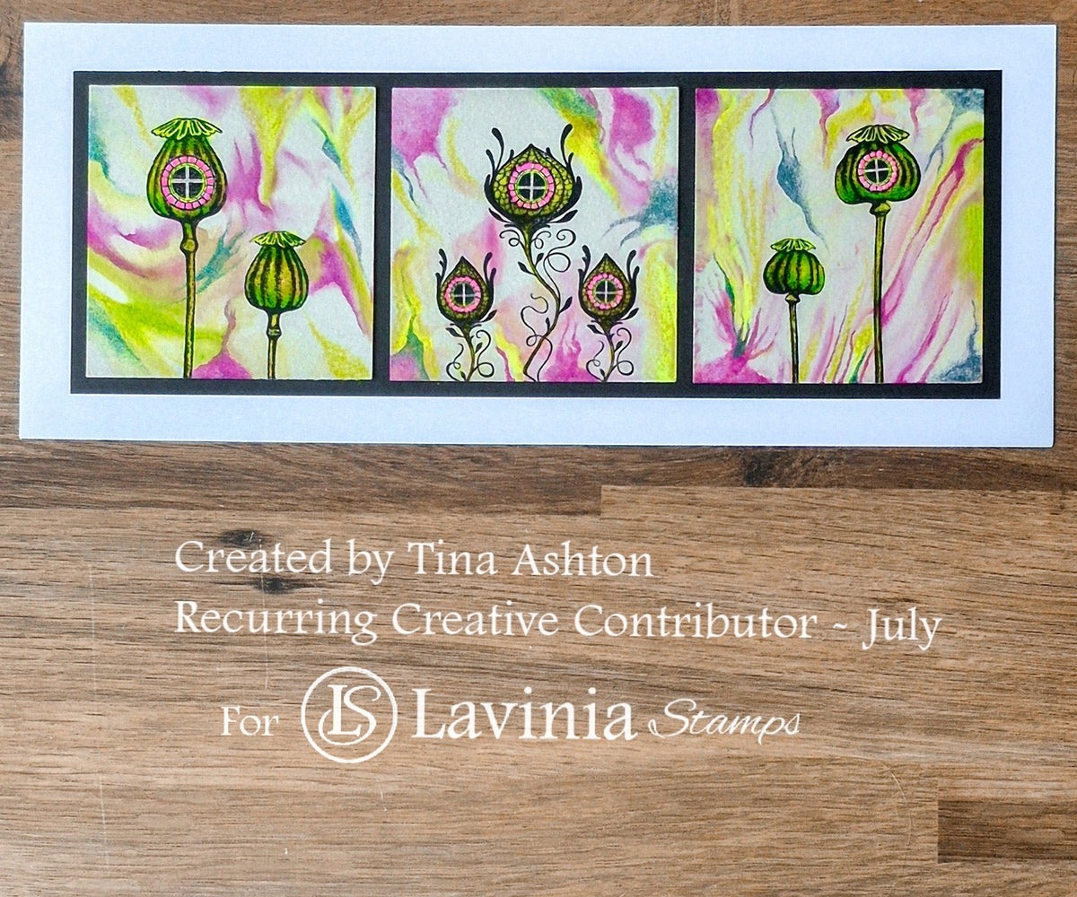 Lavinia Stamps - Poppy Lodges Stamp