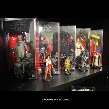 Star Wars The Black Series 6" ROUGE Le Réveil de la Force (Boîte Noire) - Protections EVORETRO PET - Lot de 10