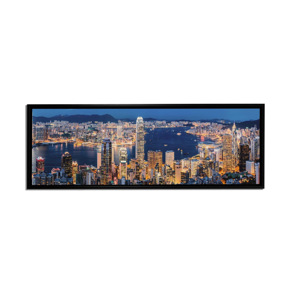 Canvas Print-Hong Kong-Skyline-Wall Art