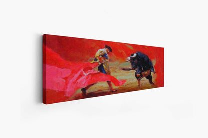 Canvas Pint-Bullfighter-Wall Art