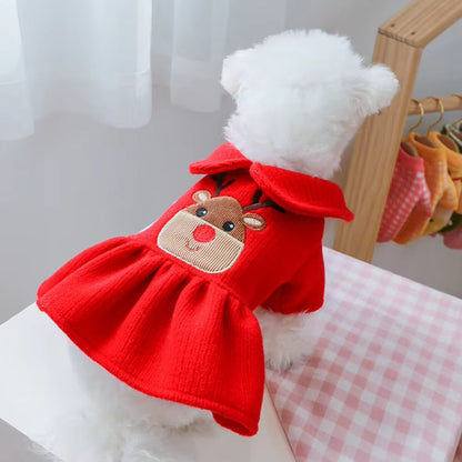 Robe de Noël Carol pour chiens – Robe festive pour chiens