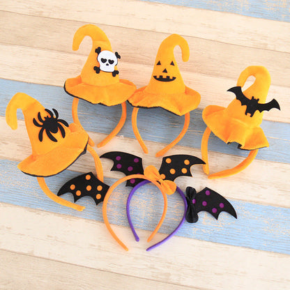 Spooky Halloween Hair Accessories – Festive Headband Costume Prop for Adults & Children