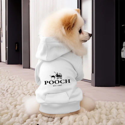 POOCH Sweat à capuche pour chien | Sweat à capuche pour chien pour le quotidien | Vêtements décontractés