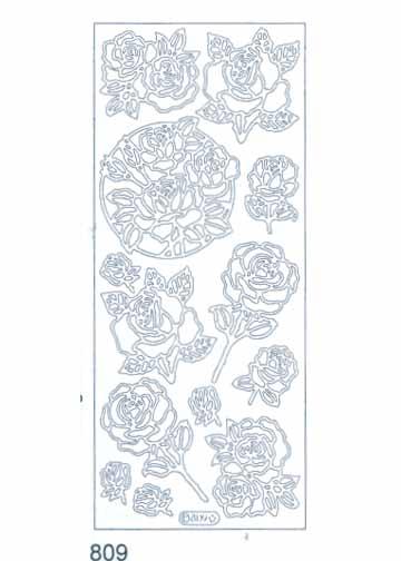 Autocollants décoratifs - Roses