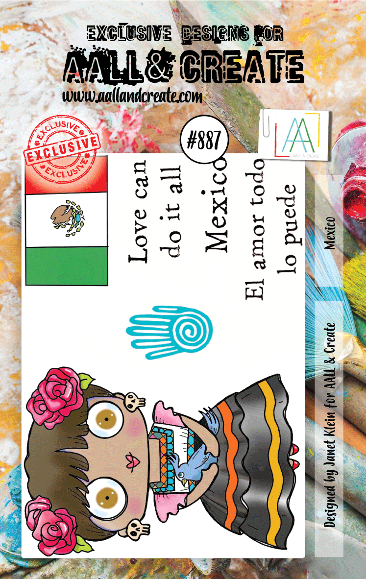 Jeu de tampons AALL and Create -887 - Mexique