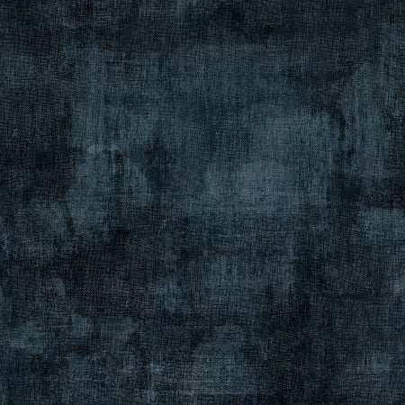 Essential Basics de Wilmington Prints - Coup de pinceau sec bleu/noir