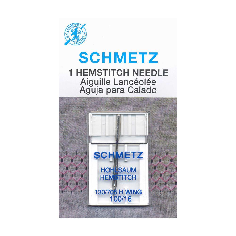 SCHMETZ #1772 Hemstitch / Wing Machine Needle Size 100/16 1ct