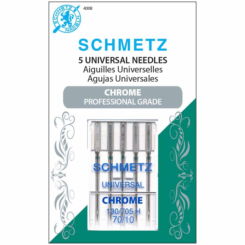SCHMETZ #4008 Chrome Universelle - 70/10 - lot de 5