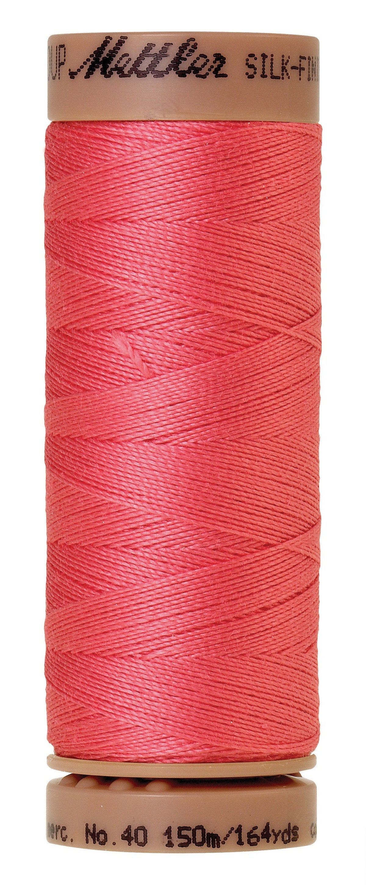 Mettler  Silk-Finish 40wt Solid Cotton Thread 164yd/150M Persimmon