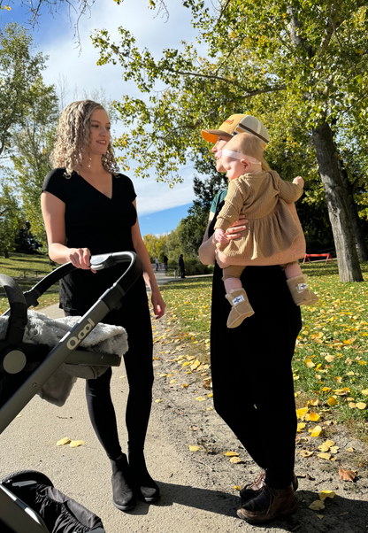Crossover Maternity and Nursing Tee Shirt