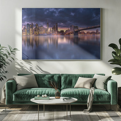Wall art nikon Pano. Manhattan