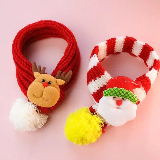 Ho Ho Ho Holiday Dog Scarf | Christmas Winter Accessory