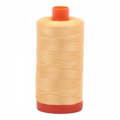 Aurifil Thread #1138 Solid Butter Taffy
