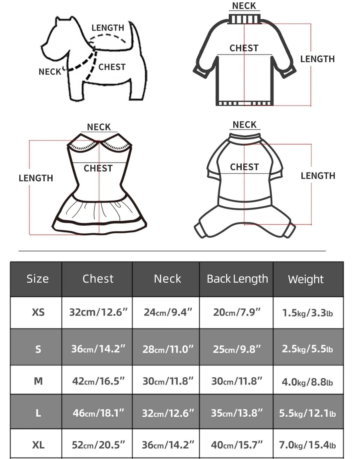 Gigi Dog Dress | Elegant Dog Outfit