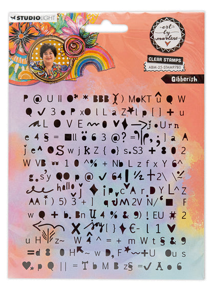 ABM Tampon transparent Gibberish Art By Marlene 1 pièce