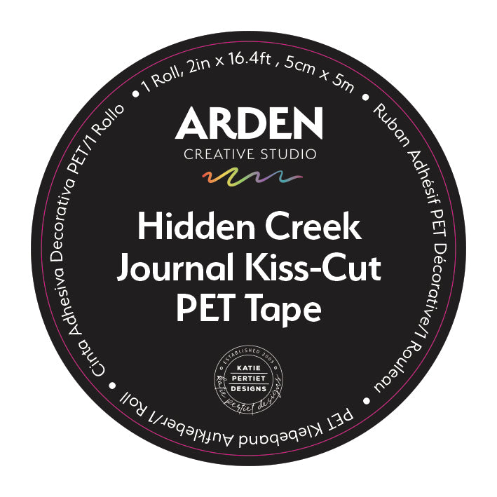 Arden Creative Studio Hidden Creek Journal Ruban adhésif PET prédécoupé