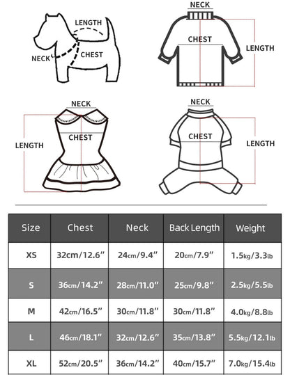 Gigi Dog Dress | Classic Dog Outfit