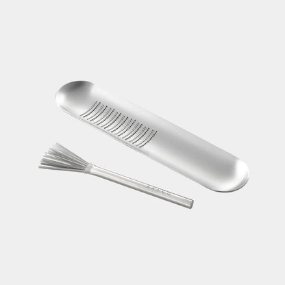Brosse de nettoyage pour râpe à poisson Eatoco Hake – Nettoyeur de râpe en acier inoxydable japonais