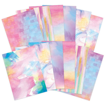 Packs de cartes de créateur Adorable Scorable – Aquarelle arc-en-ciel